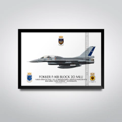 FOKKER F-16B BLOCK 20 MLU - FACH 732 - comprar online
