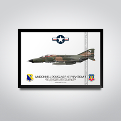 MCDONNELL DOUGLAS F-4E PHANTOM II, USAF, S/N 67-0232, 307th TFS. - comprar online