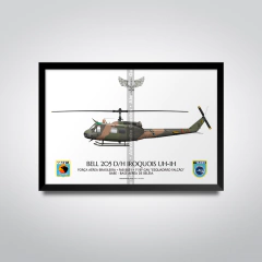 Bell 205 D/H Iroquois UH-1H, FAB 8651, 1º/8º GAV - Esquadrão Falcão - buy online