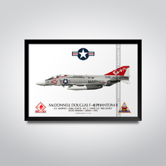 MCDONNELL DOUGLAS F-4J PHANTOM II, U.S MARINES, BuNo 153818, WT-7, VMFA-232. - comprar online