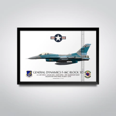 GENERAL DYNAMICS F-16C BLOCK 30 - USAF 86-0335 - buy online