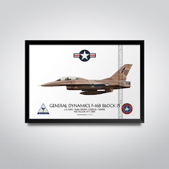 GENERAL DYNAMICS F-16B BLOCK 15, USN, BuNo 920459, NSAWC - comprar online