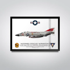 MCDONNELL DOUGLAS F-4J PHANTOM II, U.S NAVY, BuNo 157293, VF-31 TOMCATTERS. - comprar online