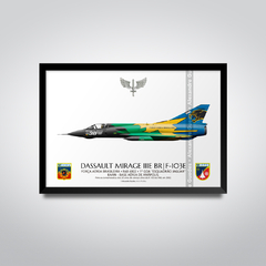 DASSAULT MIRAGE IIID BR/F-103D, FAB 4922, 30 ANOS - comprar online