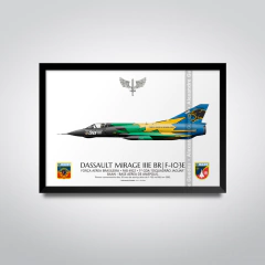 DASSAULT MIRAGE IIID BR/F-103D, FAB 4922, 30 ANOS - comprar online
