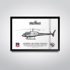 Helibrás HB-350 BA ESQUILO, PMSP, Águia 1, PP-EID - comprar online