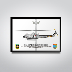 Bell 205 D/H Iroquois SH-1D, FAB 8530, 2º/10º GAV - Esquadrão Pelicano - comprar online