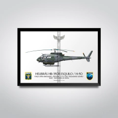 Helibrás HB-350B Esquilo / H-50, FAB 8786, 1º/11º GAV - Esquadrão Gavião - comprar online