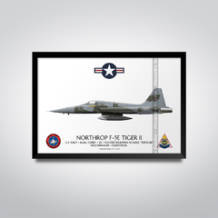 NORTHROP F-5E TIGER II, U.S. NAVY, BuNo 159881, FWS "TOPGUN". - comprar online