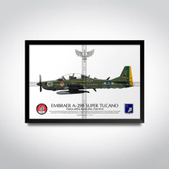 Avião Embraer A-29B Super Tucano, FAB 5910, 3º/3º GAV, 80 Anos GAVCA na WWII - comprar online
