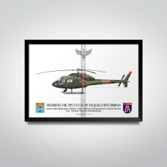 Helibrás HB-355 F2 Esquilo Biturbina/ HC-55, FAB 8811, IPEV, CTA - comprar online