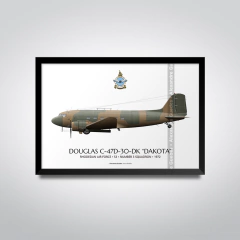 DOUGLAS C-47D-30-DK "DAKOTA", RHODESIAN AIR FORCE, 53 - comprar online