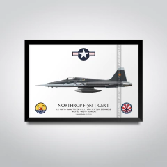 NORTHROP F-5N TIGER II, U.S. NAVY, BuNo 761550, 121, VFC-111. - comprar online