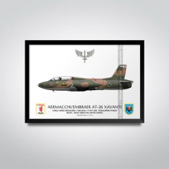 AERMACCHI/EMBRAER, AT-26 XAVANTE, FAB 4556, POKER - buy online