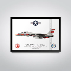 GRUMMAN F-14A TOMCAT, U.S. NAVY, BuNo 158627, VF-1 WOLF PACK. - comprar online