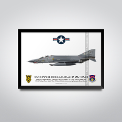 MCDONNELL DOUGLAS RF-4C PHANTOM II, USAF, S/N 65-0833, 117th TRW, 106th TRS. - comprar online