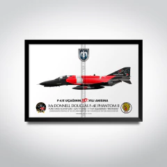 McDonnell Douglas F-4E PHANTOM II, TAF, S/N 77-0303, 50th Anniversary. en internet