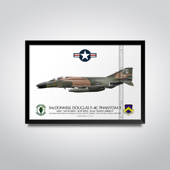 MCDONNELL DOUGLAS F-4C PHANTOM II, USAF, S/N 64-0829, SCAT XXVII - comprar online