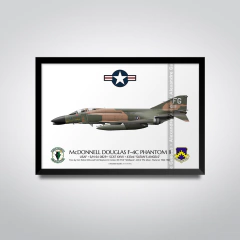 MCDONNELL DOUGLAS F-4C PHANTOM II, USAF, S/N 64-0829, SCAT XXVII - comprar online