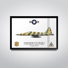 NORTHROP F-5N TIGER II, U.S. NAVY, BuNo 761536, AF 02, VFC-13. - comprar online