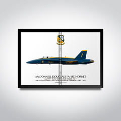 McDonnell Douglas F/A-18C Hornet, U.S NAVY, BuNo 163766, Blue Angels 1 on internet