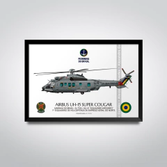 AIRBUS UH-15 SUPER COUGAR, N-7104, HU-41 ESQUADRÃO HIPOGRIFO - comprar online