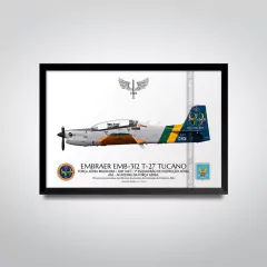 EMBRAER T-27 TUCANO, FAB 1443, AFA, 80 ANOS DA AFA - buy online