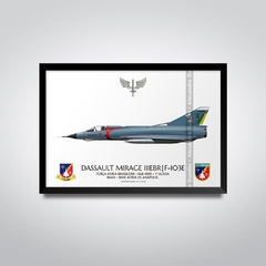 DASSAULT MIRAGE IIIE BR/F-103E, FAB 4910, 1ª ALADA - CINZA - comprar online