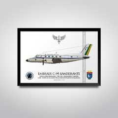 EMBRAER C-95 BANDEIRANTE, FAB 2165, ESQ TUBARÃO - comprar online