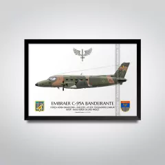 EMBRAER C-95A BANDEIRANTE, FAB 2293, 4º ETA - comprar online