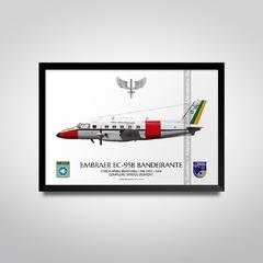 EMBRAER EC-95B BANDEIRANTE, FAB 2307, GEIV - comprar online