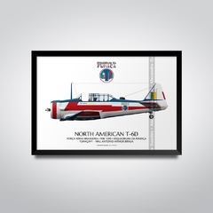 NORTH AMERICAN T-6D, FAB 1390, ESQUADRILHA DA FUMAÇA - comprar online