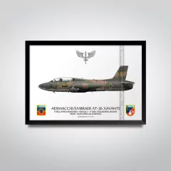 AERMACCHIEMBRAER, AT-26 XAVANTE, FAB 4496, º5º GAV - comprar online