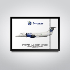 EMBRAER EMB-120 BRASÍLIA, PASSAREDO, PP-PSA - comprar online