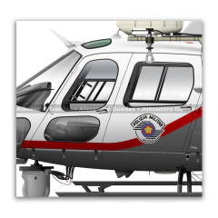 Airbus Helicopters H125, PMSP, Águia 24, PR-PUB on internet