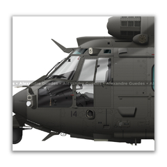 Airbus HM-4 Jaguar, EB 5014, Comando Militar do Norte - Art In Profiles - Os melhores Posters de Aviação