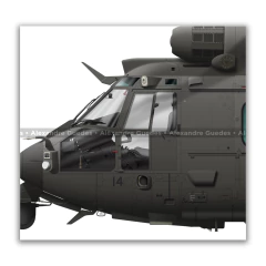 Airbus HM-4 Jaguar, EB 5014, Comando Militar do Norte - Art In Profiles - Os melhores Posters de Aviação