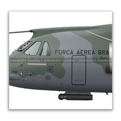 EMBRAER KC-390 Millennium, FAB 2859, 1º GTT - Art In Profiles - Os melhores Posters de Aviação
