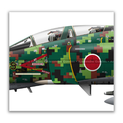MCDONNELL DOUGLAS F-4EJ KAI PHANTOM II, JASDF, S/N 87-8409, 100th ANNIVERSARY ADTW GIFU AB, 2017. na internet