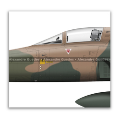 Northrop F-5E Tiger II, Fuerza Aérea Mexicana, 4506, Escuadrón Aéreo 401 - Art In Profiles - Os melhores Posters de Aviação