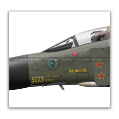 MCDONNELL DOUGLAS F-4C PHANTOM II, USAF, S/N 64-0829, SCAT XXVII en internet