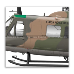 Bell 205 D/H Iroquois UH-1H, FAB 8674, 5º/8º GAV - Esquadrão Pantera en internet