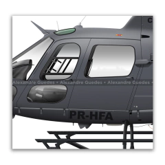 Eurocopter/Helibrás AS-350 B2 ESQUILO, PF, CAOP, PR-HFA on internet