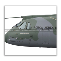 EMBRAER KC-390 MILLENNIUM, FAB 2855, 1º GTT - SISTEMA MAFFS en internet