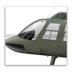 Bell 206A JetRanger / OH-4 , FAB 8580, CIH, Base Aérea de Santos en internet
