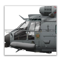AIRBUS UH-15 SUPER COUGAR, N-7104, HU-41 ESQUADRÃO HIPOGRIFO en internet