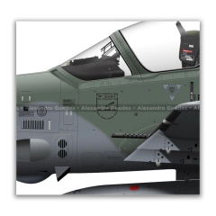 Avião Embraer A-29B Super Tucano, FAB 5915, 2º/5º GAV "70 Anos Esquadrão Joker". - (cópia) en internet