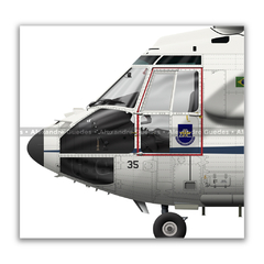 AEROSPATIALE VH-34 SUPER PUMA, FAB 8735, 3º/8º GAV en internet