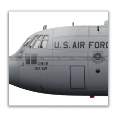 LOCKHEED HERCULES C-130E, USAF 64-10948 en internet