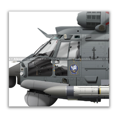 AIRBUS AH-15B "SHIP KILLER" SUPER COUGAR, N-4101, HU-2 ESQUADRÃO PÉGASUS na internet